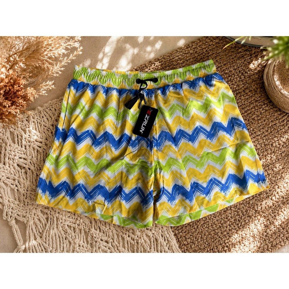 EZRUN - Mens 2-in-1 Swimtrunk/Running Shorts - Size L -*NWT*